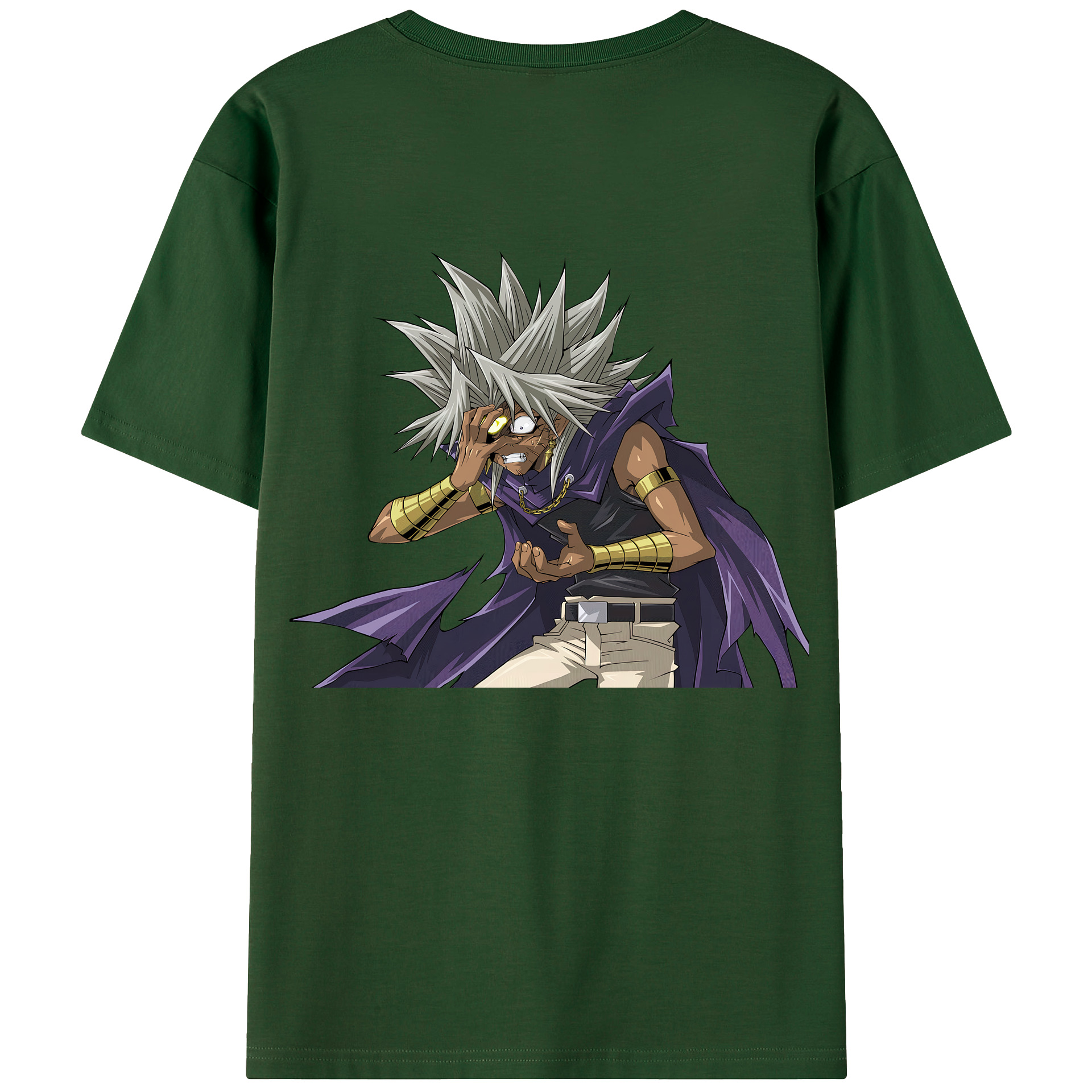 （画像用） 遊☆戯☆王 Yu-Gi-Oh! 綿100％半袖Tシャツ（背面プリント）